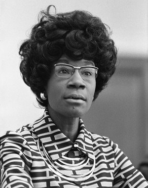 Portrait of Shirley Chisholm, 1972